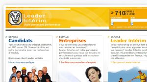 Site officiel : http://www.leaderinterim.com