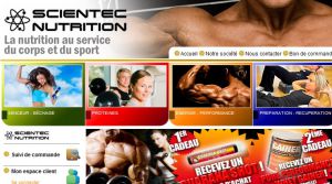 Site Officiel www scientec-nutrition fr