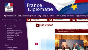 Site officiel : http://www.diplomatie.gouv.fr