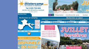 Site officiel : http://www.mistercamp.com