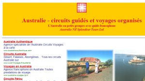 Site officiel : http://www.australiecircuits.com