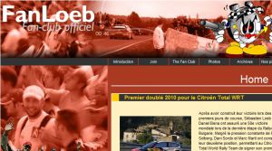 Site officiel du Fan club de Sébastien Loeb - Home