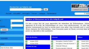 Site officiel : http://www.helpclic.net