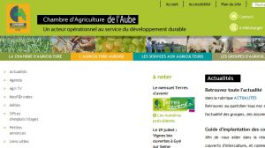 Bienvenue sur le site de la Chambre d'Agriculture de l'Aube