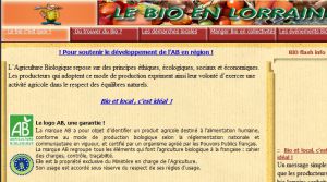 Site Officiel www bioenlorraine fr