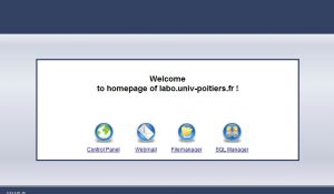 homepage of labo.univ-poitiers.fr