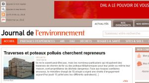 Environnement, santé et Sécurité - Journal de l'Environnement