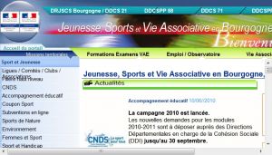 Jeunesse, Sport et Vie Associative en Bourgogne, Bienvenue !