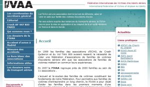 FIVAA - Fédération Internationale des Victimes d'Accidents Aériens - Accueil