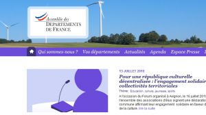 Bienvenue sur le site de l'Assemblée des Départements de France